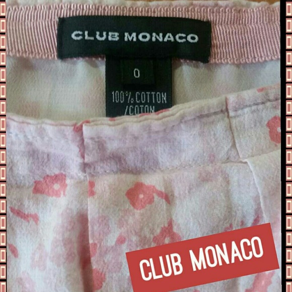 Club Monaco Floral Skirt - Picture 2 of 4